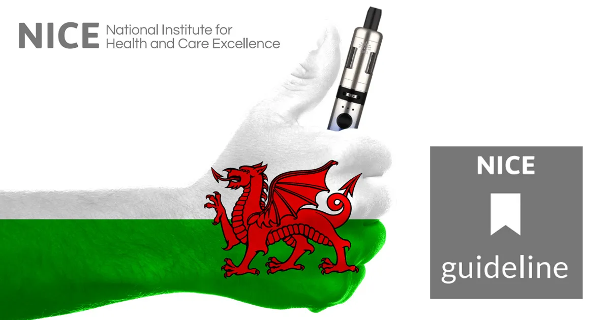 E-sigareti abil suitsetamisest loobumise nõuanded nüüd ka NICE juhendis