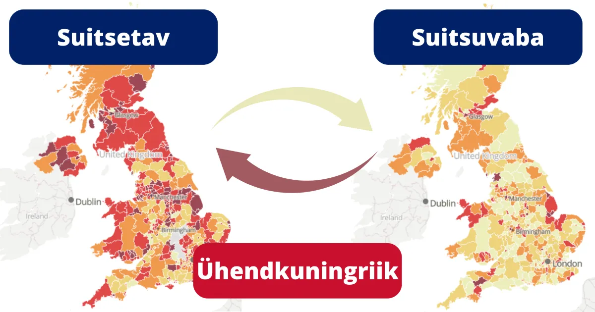 Ühendkuningriik keelab ühekordsed e-sigaretid, piirab maitseid ja plaanib muid rumalusi