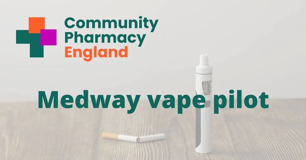 Inglismaa kogukonnaapteekide pilootprojekt: e-sigaretid suitsetamisest loobumise vahendina