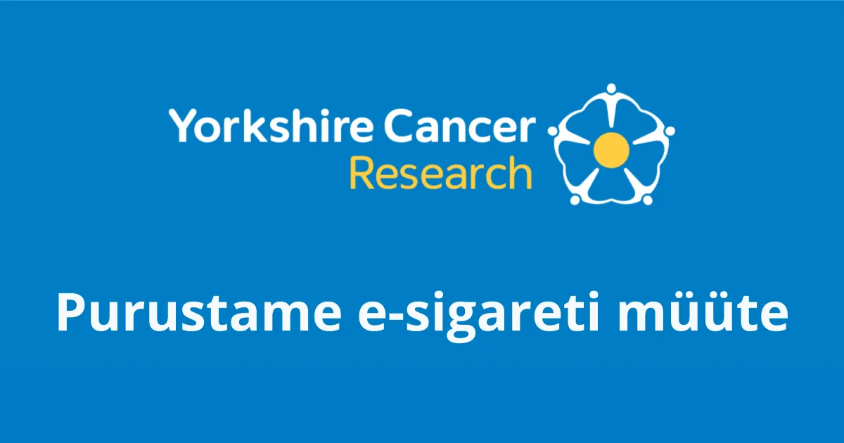 Heategevusorganisatsioon purustab e-sigareti müüte