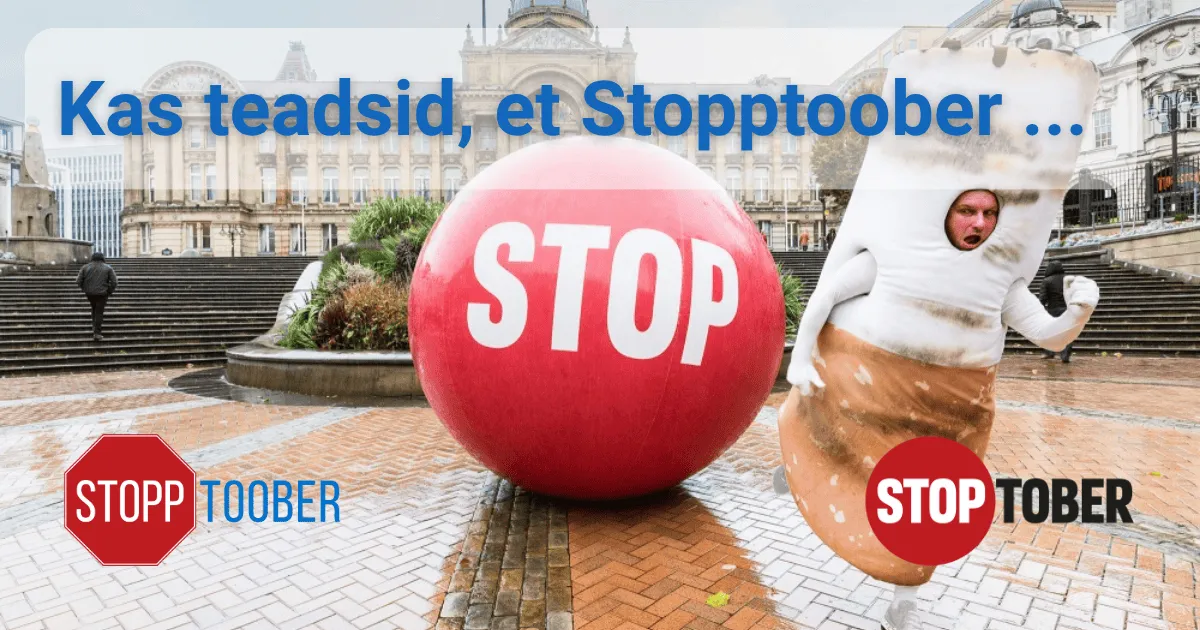 Stopptoober aitab Inglismaal suitsuvabaks saada