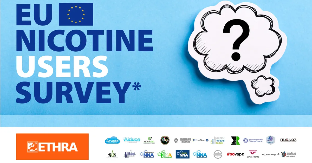 Üleeuroopaline uuring vähem kahjulike nikotiinitoodete kohta