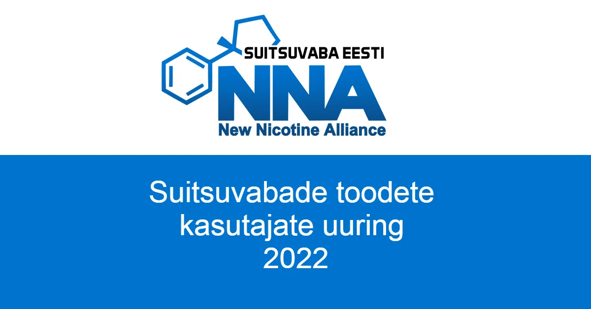 Suitsuvabade toodete kasutajate uuring 2022