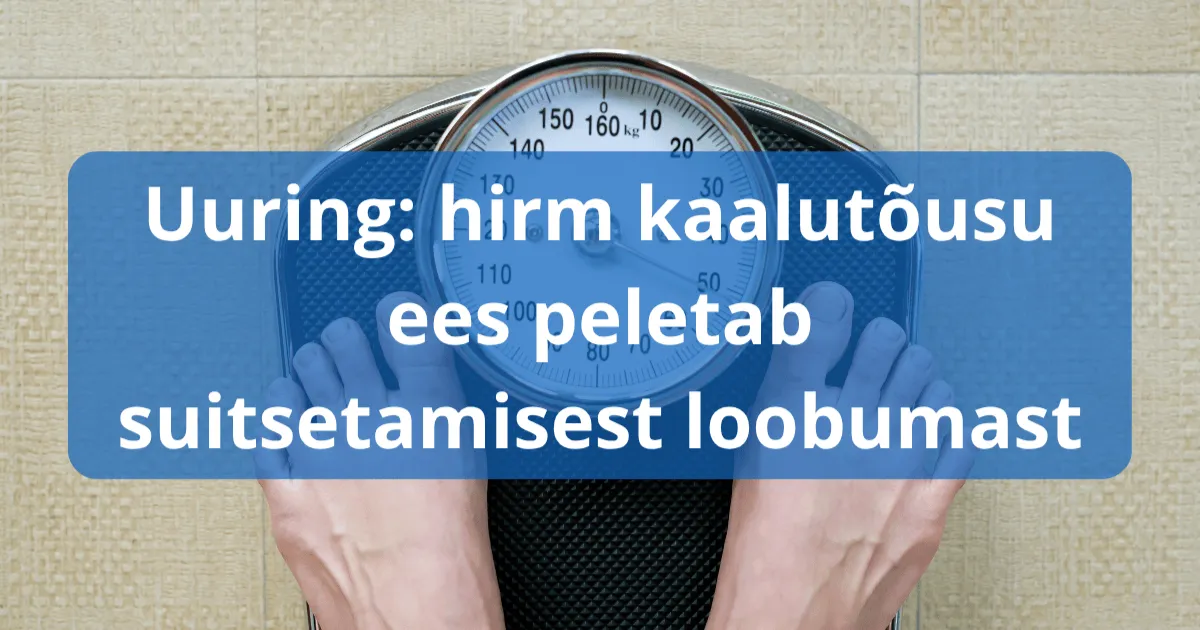 suitsetamisest loobumine, kaalutõus, nikotiin