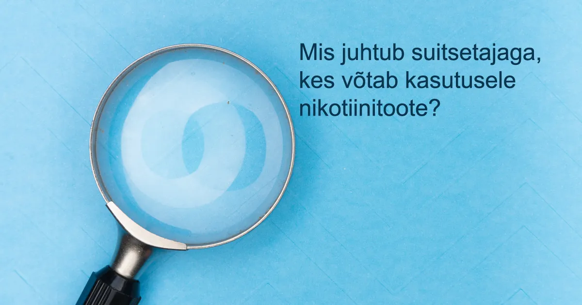 Kas nikotiinitooted panevad suitsetamisest loobuma või tekitavad suitsunälga?